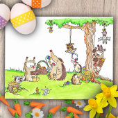 Postkarte EASTER von Nicole Janes