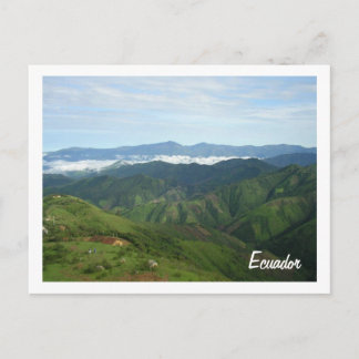 Postkarte Ecuadors