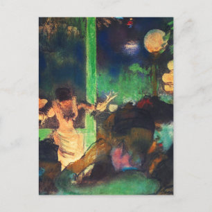 Postkarte: Edgar Degas - Cafe des Ambassadeurs Postkarte