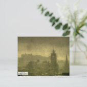 Postkarte Edinburgh Vintage (Stehend Vorderseite)