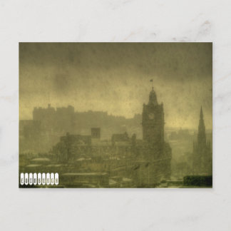 Postkarte Edinburgh Vintage
