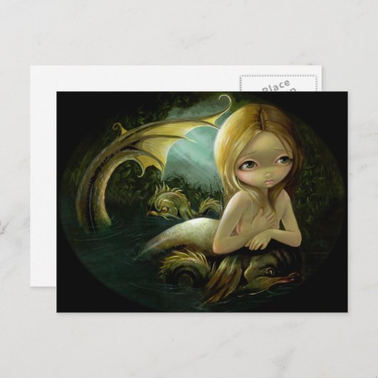 Postkarte "Ein gewisser Lichtschlamm" (Vorne/Hinten)