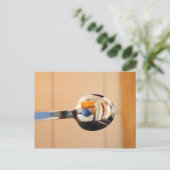 Postkarte - Ein Teelöffel Schirm (Stehend Vorderseite)