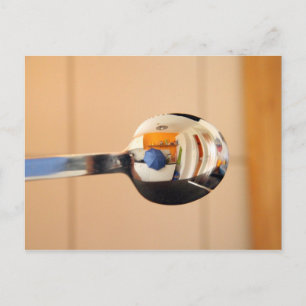 Postkarte - Ein Teelöffel Schirm