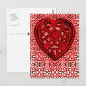 Postkarte "Eine komplizierte Sache" (Vorne/Hinten)