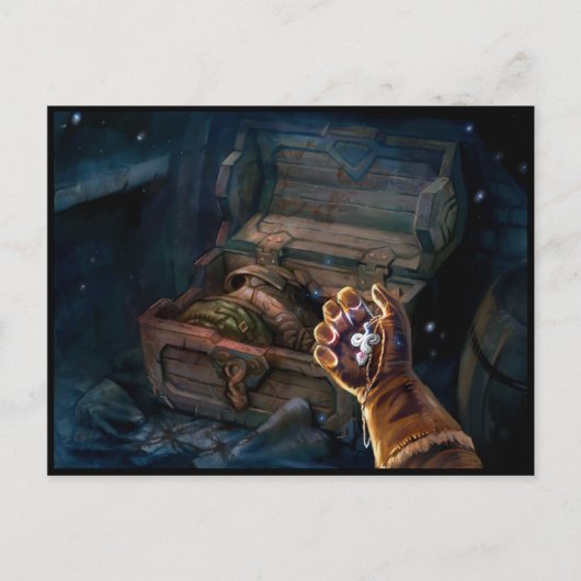 Postkarte - Eine schockierende Erkenntnis (Vorderseite)