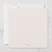 Postkarte Eine sexy Frau. (Rückseite)