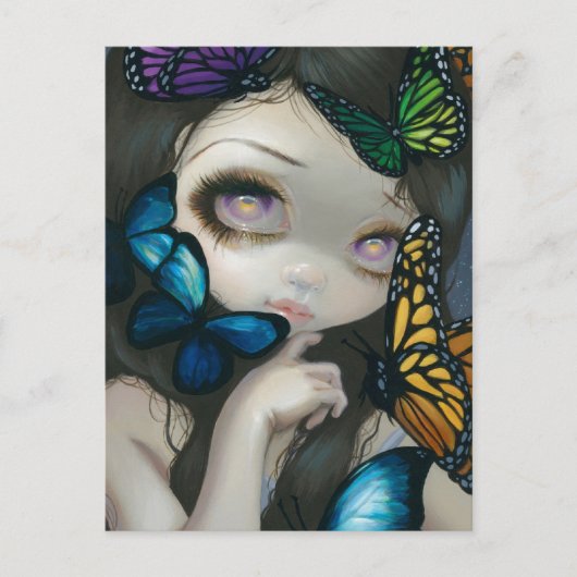 Postkarte "Eine Verwechslung von Flügeln" (Vorderseite)