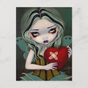 Postkarte "Einen gebrochenen Herzen bemerken"