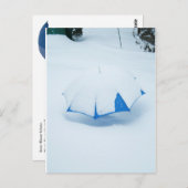 Postkarte - Eingeschneit II (Vorne/Hinten)