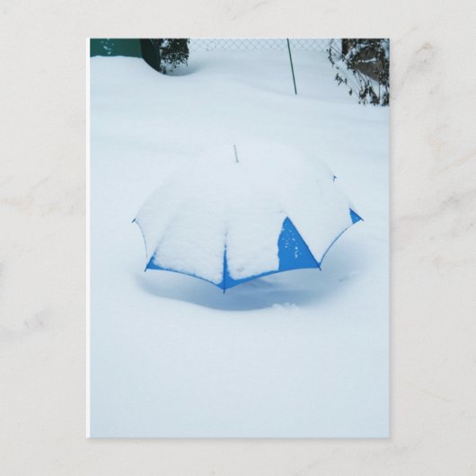 Postkarte - Eingeschneit II (Vorderseite)