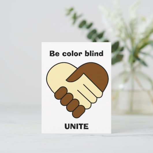 Postkarte "Einheit" (Stehend Vorderseite)