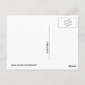 Postkarte - Eisen Sonnenblume im Gras (Rückseite)