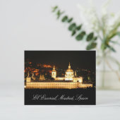 Postkarte EL Escorial (Stehend Vorderseite)