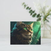 Postkarte Elusive Felines (Stehend Vorderseite)