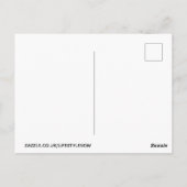 Postkarte - Engelsflügel (Rückseite)