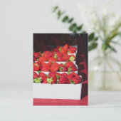 Postkarte - Erdbeer Körbe (vrt) (Stehend Vorderseite)