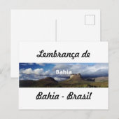 Postkarte Erinnerung an Bahia (Vorne/Hinten)
