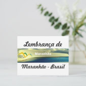 Postkarte Erinnerung an Maranhão (Stehend Vorderseite)