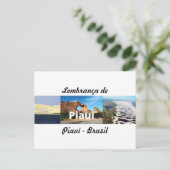 Postkarte Erinnerung an Piauí (Stehend Vorderseite)