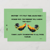 Postkarte: Erntedank Postkarte (Vorne/Hinten)