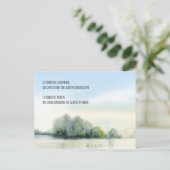 Postkarte "Es sind die Lebenden ..." (Stehend Vorderseite)