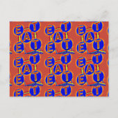 Postkarte essen (Vorderseite)