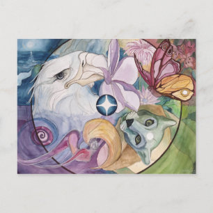 Postkarte: "Essence Wheel" Postkarte