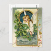 Postkarte - Evergreen Angel (Vorne/Hinten)