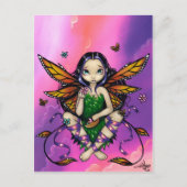 Postkarte "Fairy at Sunset" (Vorderseite)