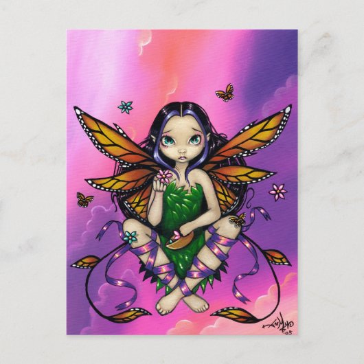 Postkarte "Fairy at Sunset" (Vorderseite)