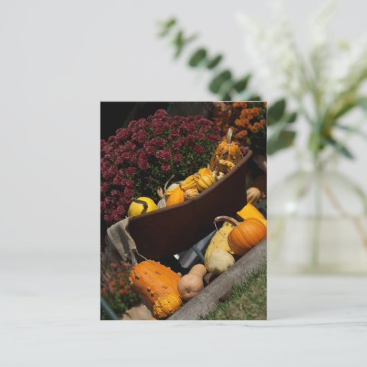 Postkarte fallen (Stehend Vorderseite)