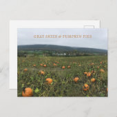 Postkarte fallen (Vorne/Hinten)