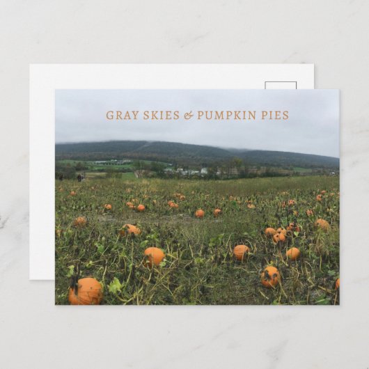 Postkarte fallen (Vorne/Hinten)