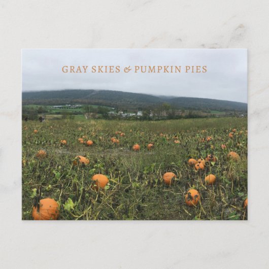 Postkarte fallen (Vorderseite)