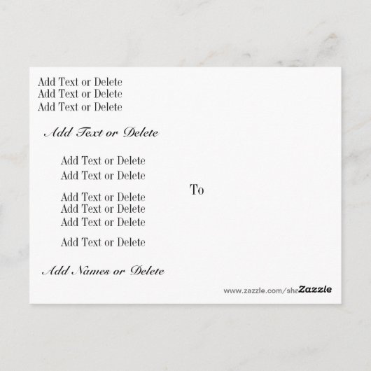 Postkarte fallen - SRF (Rückseite)