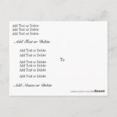 Postkarte fallen - SRF (Rückseite)