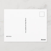 Postkarte - Farbe (Rückseite)