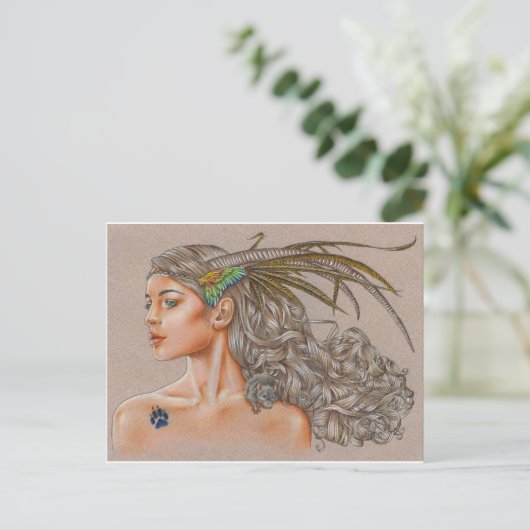 Postkarte "Fauna" (Stehend Vorderseite)