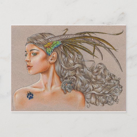 Postkarte "Fauna" (Vorderseite)