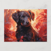 Postkarte Feu Fleuri (Vorderseite)