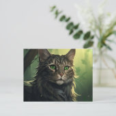 Postkarte Fierce Elegance (Stehend Vorderseite)
