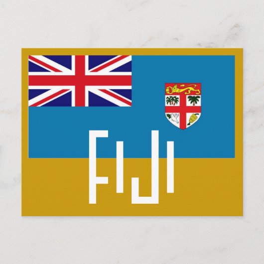 Postkarte Fiji (Vorderseite)