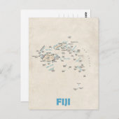 Postkarte Fiji (Vorne/Hinten)