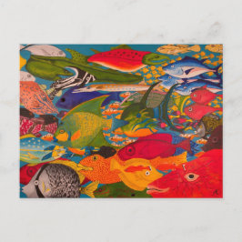 Postkarte Fisch