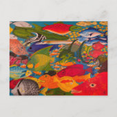 Postkarte Fisch (Vorderseite)