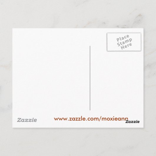 Postkarte / Flagstaff Sunset (Rückseite)