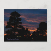 Postkarte / Flagstaff Sunset (Vorderseite)