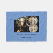 Postkarte Fleecedecke (Vorderseite (Horizontal))