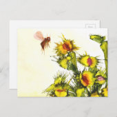 Postkarte "Fleischfresser" (Vorne/Hinten)